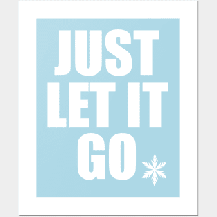 Wreck Internet Princess Let It Go Snowflake Posters and Art